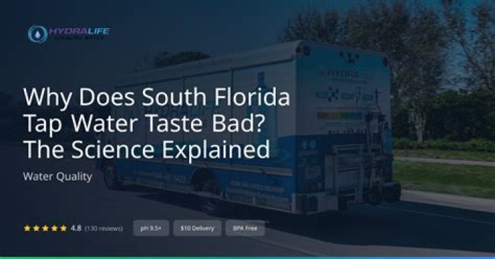 Why does Florida Water taste different?