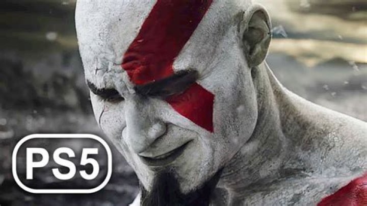 Why does Kratos have red marks?