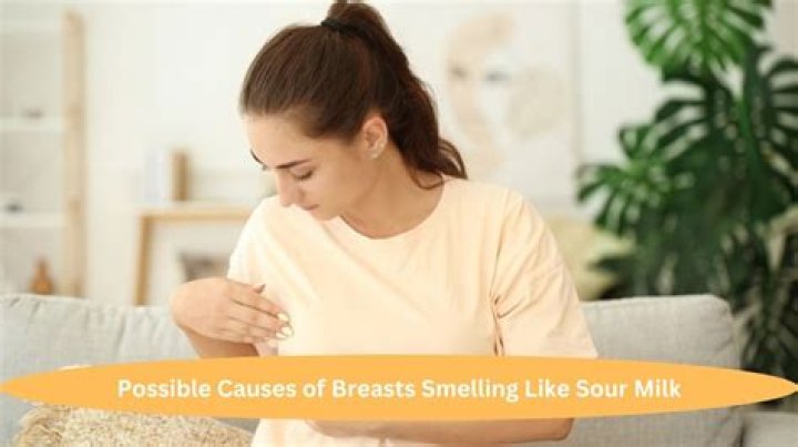 Why does the sweat under my breasts smell like vinegar?