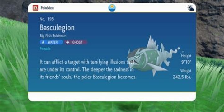 Why is Basculegion a ghost type?