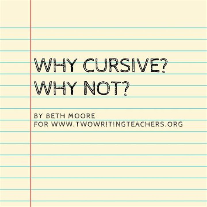 Why is cursive easier?