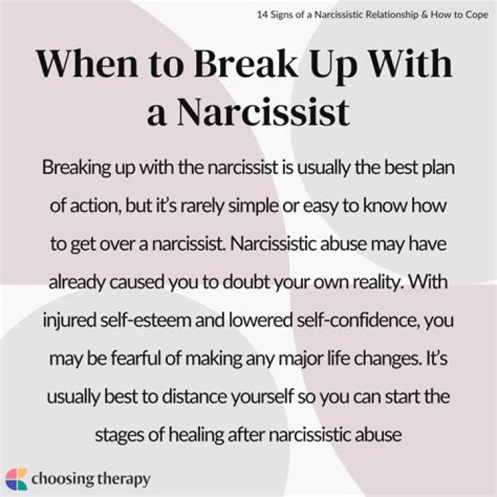 Why is it so hard to break up with a narcissist?
