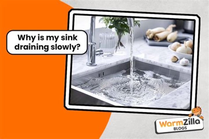Why is my sink not draining fast?