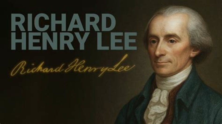 Why is Richard Henry Lee of Virginia historically important?
