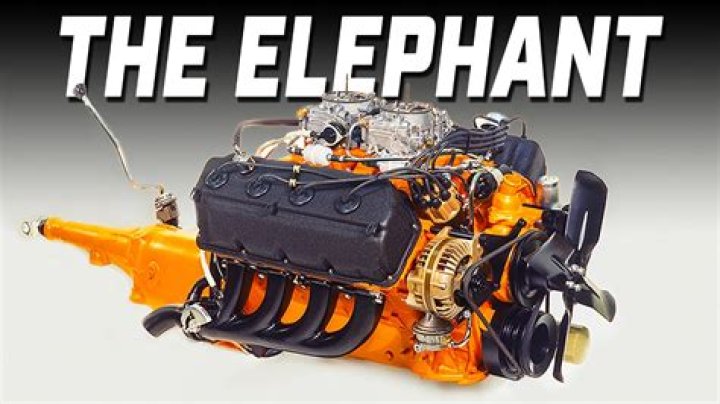 Why was the 426 Hemi called an elephant?