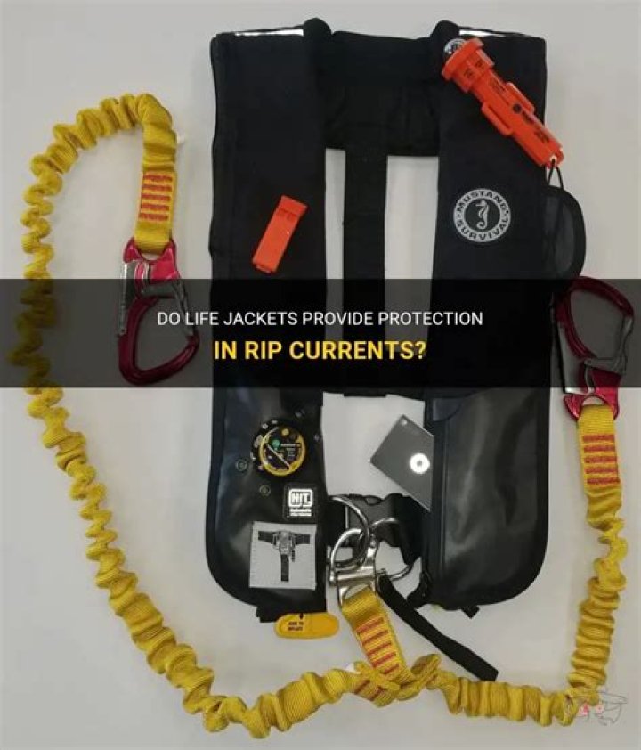 Will a life jacket help in a rip current?