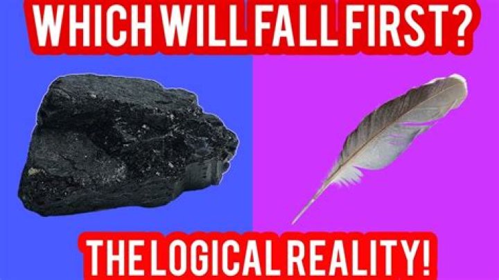 Will a penny and a feather fall at the same rate?