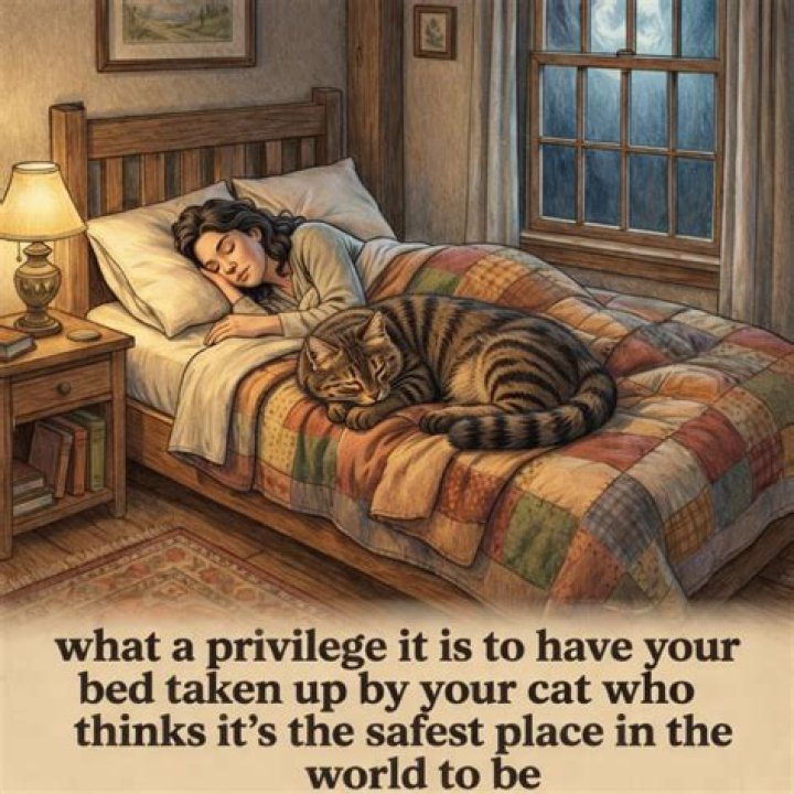 Will I crush my cat in my sleep?