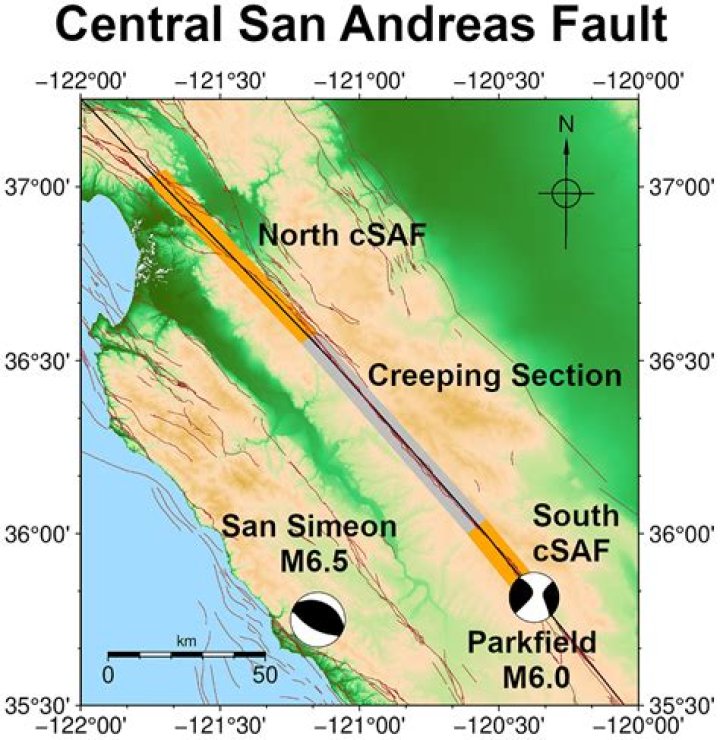 Would Arizona be affected by San Andreas Fault?